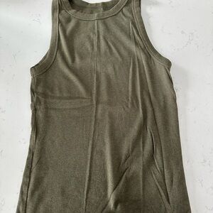 a new day Olive Tank Top